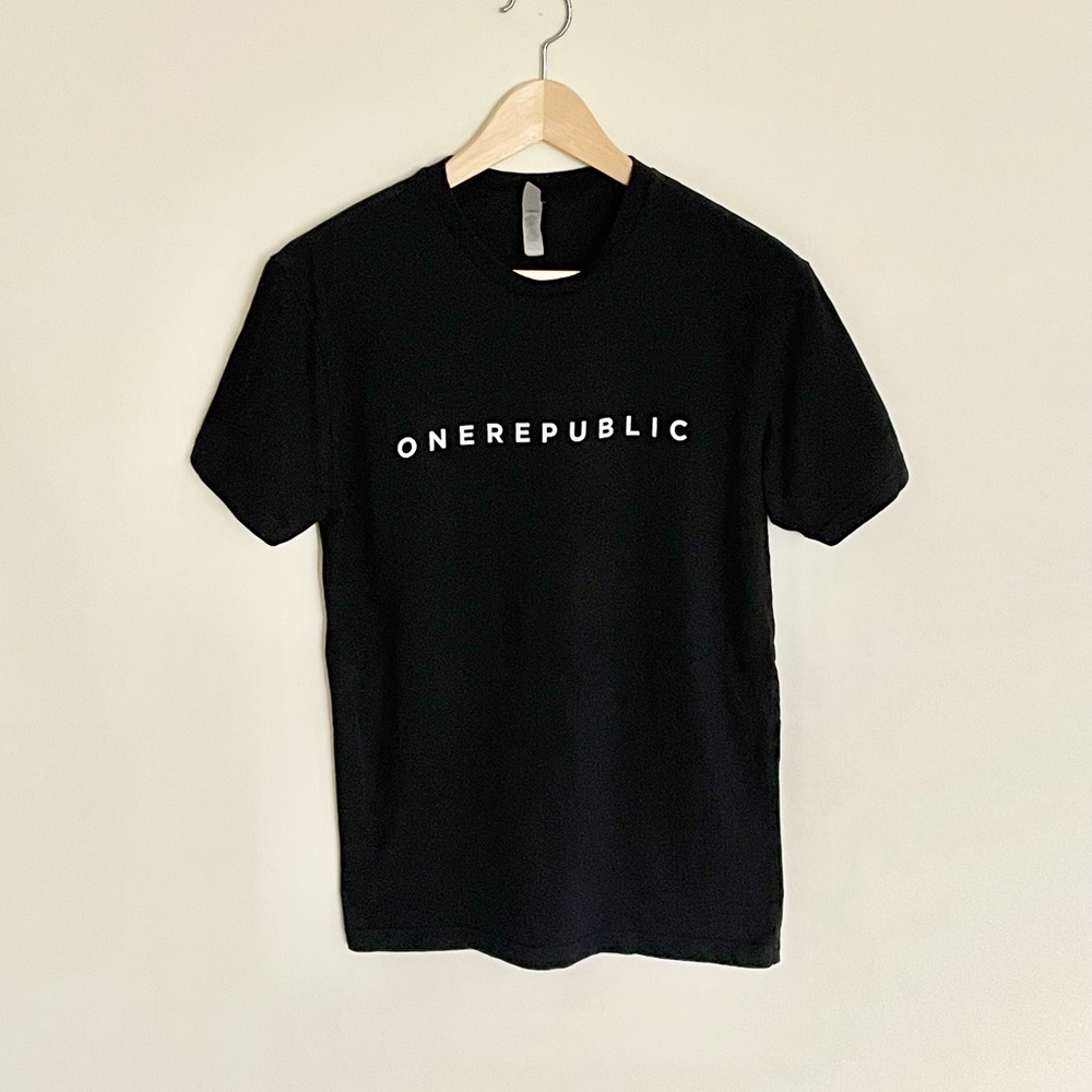 ONEREPUBLIC 2017 Tour Concert Black T Shirt Adult size Small